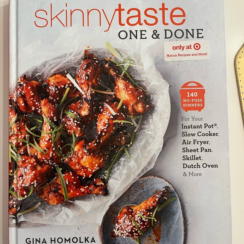 One & Done Cookbook - Vibrant Orange Cover